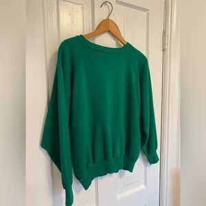 Vintage Green Women's Sweatshirt (fits small)